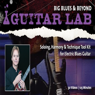 TrueFire and Carlton 布鲁斯 Blues Brad Big Lab Guitar Beyond