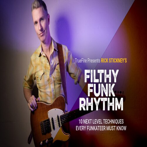 TrueFire Filthy Funk Rhythm Rick Stickney放克吉他节奏+音视谱