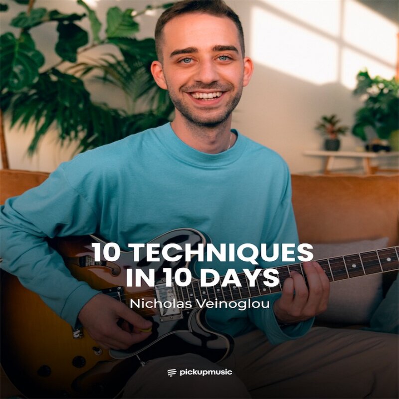 Pickup Music 10 Techniques in 10 Days Nicholas Veinoglou吉他