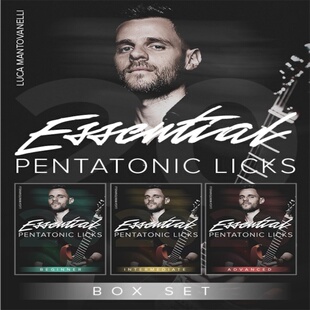 20 Essential Pentatonic Licks Luca Mantovanelli 3套吉他五声