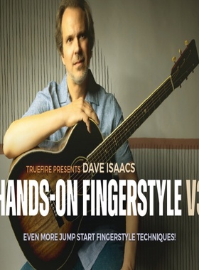 TrueFire Hands On Fingerstyle Vol.3 Dave Isaacs指弹吉他+视谱