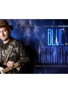 TrueFire Blue Highways Josh Smith Blues布鲁斯吉他教程+音视谱