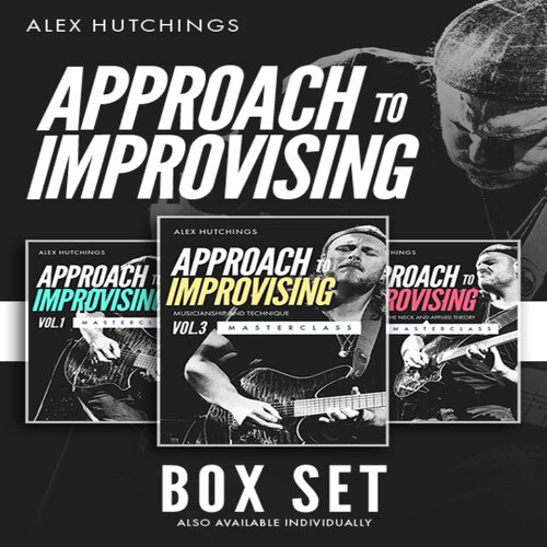 Approach To Improvising Masterclass Alex Hutchings 3套吉他