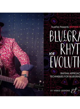 TrueFire Bluegrass Rhythm Evolution Stephen Mougin 蓝草吉他