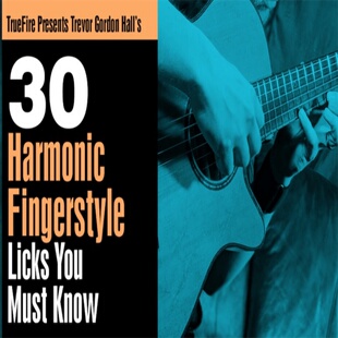 TrueFire 30 Harmonic Fingerstyle Licks Trevor Gordon Hall