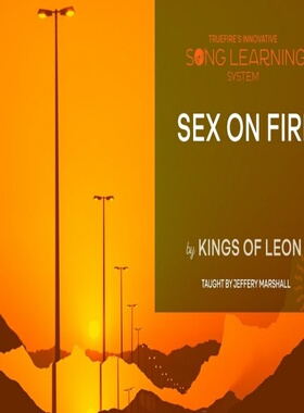 TrueFire Song Learning System Sex On Fire Jeffery Marshall