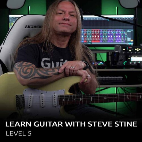 Udemy Learn Guitar With Steve Stine Lev5 吉他基础教程+音视谱