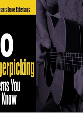 TrueFire 30 Fingerpicking Patterns Brooks Robertson 指弹吉他