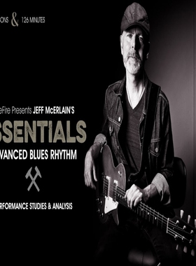 TrueFire Essentials Advanced Blues Rhythm Jeff McErlain 蓝调