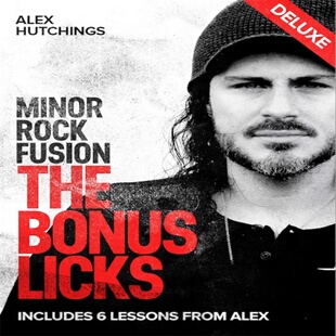 The Fusion Rock Hutchings小调摇滚融合 Licks Alex Bonus Minor