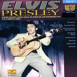 Guitar Play Along Vol.21 Elvis Presley Solo 猫王吉他独奏教程