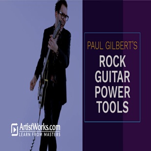TrueFire Rock Guitar Power Tools Paul Gilbert 摇滚吉他技术