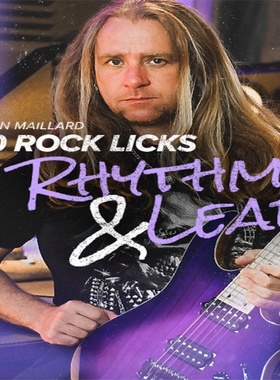 20 Rock Licks Rhythm and Lead Brian Maillard 摇滚吉他乐句+音