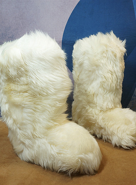 冬季保暖真皮羊皮毛一体女士雪地靴 毛毛鞋 时尚个性女靴21-2B