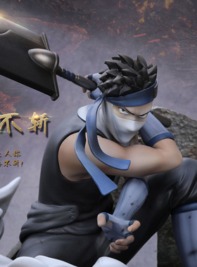 鬼人桃地再不斩1/7手办火凤凰工作室斩首大刀火影忍者GK雕像