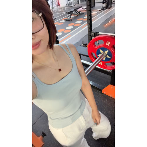 【李夫人粉丝专享】纯色百搭简约双交叉美背吊带8616/8682