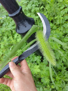 镰刀割草刀锰钢柳叶刀香蕉刀槟榔刀韭菜刀蔬菜刀钓鱼割水草刀户外