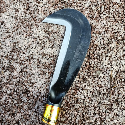 镰刀三七刀猛钢砍柴刀割草砍毛竹