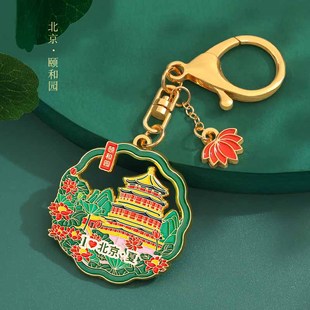 故宫博物馆冰箱贴钥匙扣创意生日礼物送朋友著名旅游北京八达岭