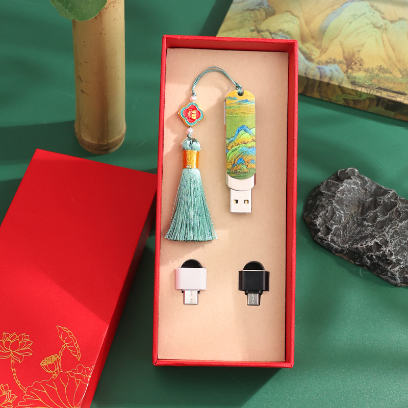 中国风创意U盘生日礼物谁还没有