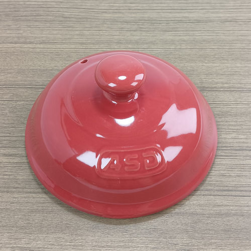 适配聚味煲盖陶瓷砂锅盖子红色