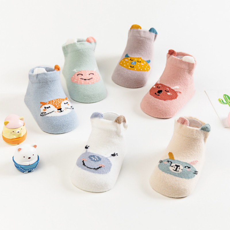 0-1 baby Socks Socks non-slip Socks lovely Cartoon socks pure cotton Breathable socksin the Children/Baby/Family fitted , Children's socks( 0-16 Years)  category - from Buy2taobao.com to provide professional Taobao agent buy service
