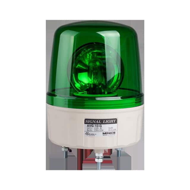 avg-02-g【beacon 135mm rotate 24v green】