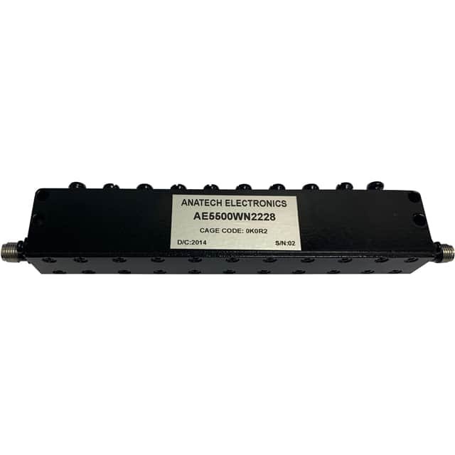 ae5500wn2228【5500 mhz waveguide band stop fil】