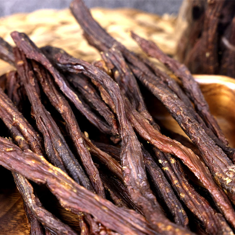 内蒙古风干牛肉干 蒙力 超干风干牛肉牛全干原味香辣特产零食188g