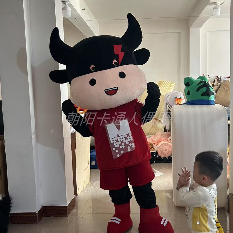 牛卡通人偶服装生肖牛玩偶服定制