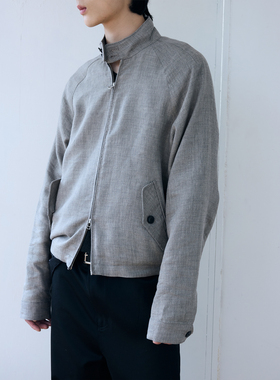 TKYE Linen Harrington Jacket 亚麻哈灵顿夹克