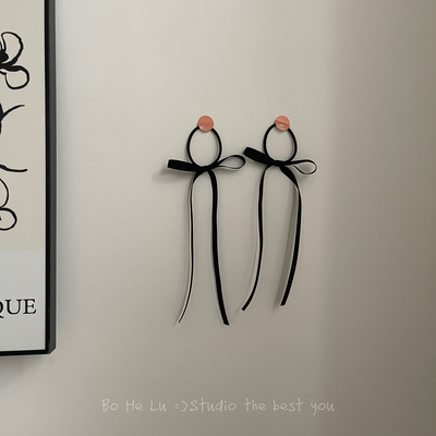 发圈发绳小众设计飘带蝴蝶结发饰