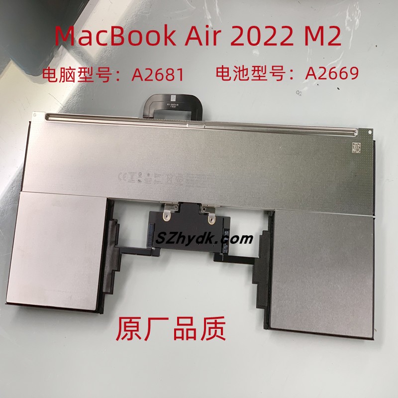 A2669电池适用于MacBook Air14寸A2681/M2 2022平果电池