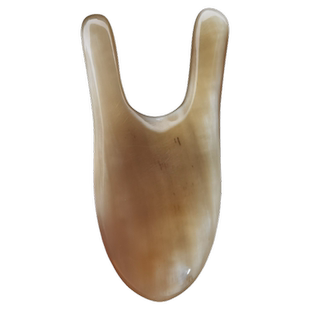 清仓处理牛角刮痧板牦牛角棒面推刮脸鼻梁按摩器眼刮刮鼻眼窝微瑕