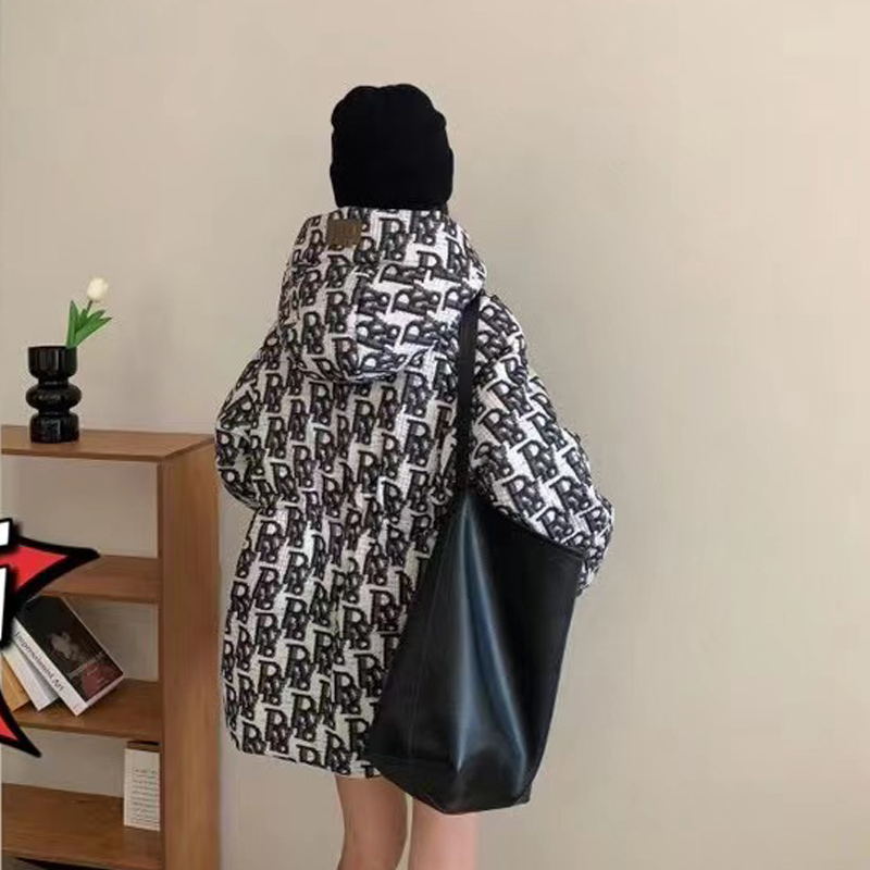 反季清仓羽绒服女中长款2025冬季新款韩版宽松90白鸭绒收腰外套潮
