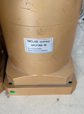 拆机NICLAS减速机 NPLF160-16 输入法兰180 尺口114 1比16