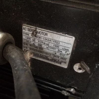 SGMGH-13A2A-YR23电机安川