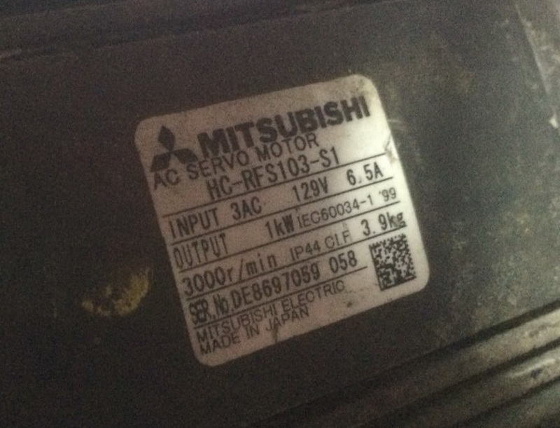 HC-RFS103-S1二手三菱伺服电机