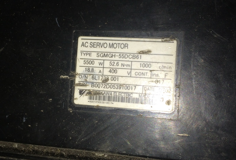SGMGH-55DCB61二手电机安川