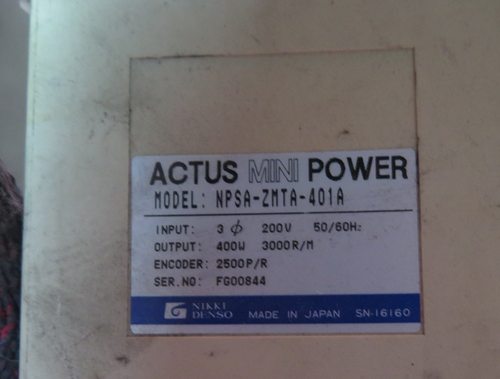 NPSA-ZMTA-401A驱动器/控制器