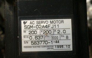 二手安川電機 專業銷售維修一體化 02A4FJ11 SGM