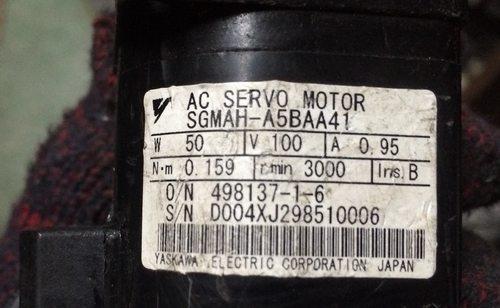 二手SGMAH-A5BAA41电机安川