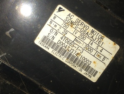 SGMPS-08ACAJ761二手电机