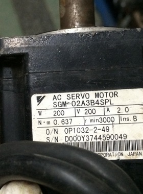 SGM-02A3B4SPL   二手安川电机  专业销售维修一体化