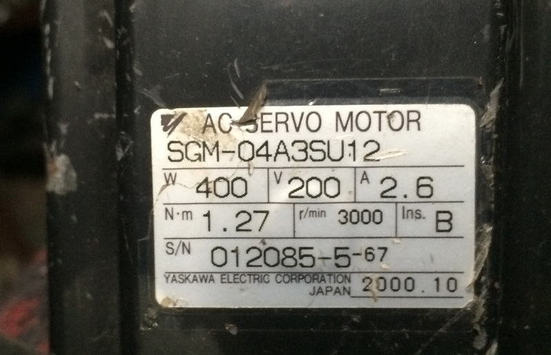 SGM-04A3SU12二手电机安川