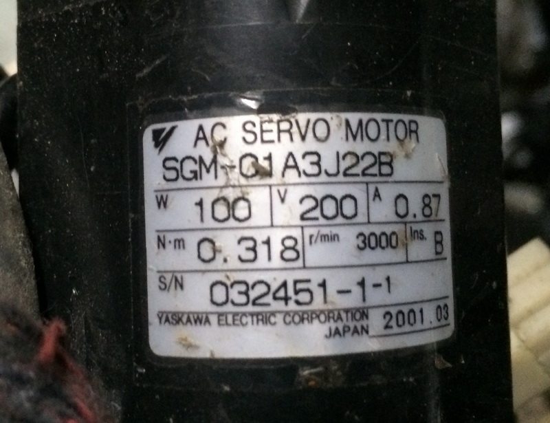 现货SGM-01A3J22B电机安川