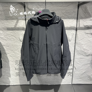 安踏冠军2026春男款连帽无氟防泼水梭织上衣外套152610615三色入