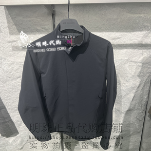 防泼水防风透湿梭织上衣152540624两色入 安踏冠军2025秋冬男款