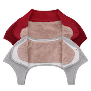 秋冬季 护肩膀颈椎加绒加厚中老年睡觉防寒产妇坐月子喂奶保暖护肩