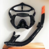 备套装 呼吸管近视潜水面罩浮浅装 浮潜二宝 成人潜水镜全半干式 新款